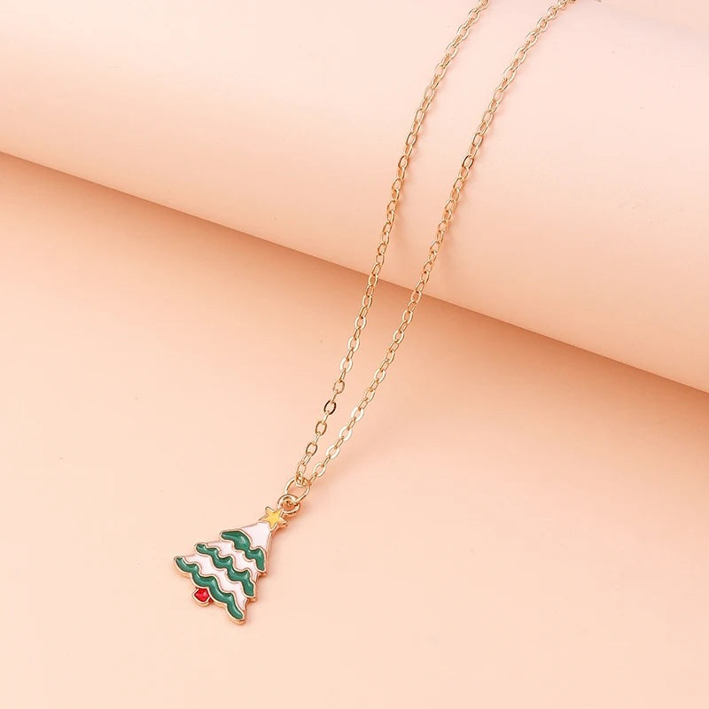 Christmas Charm Pendant Necklace