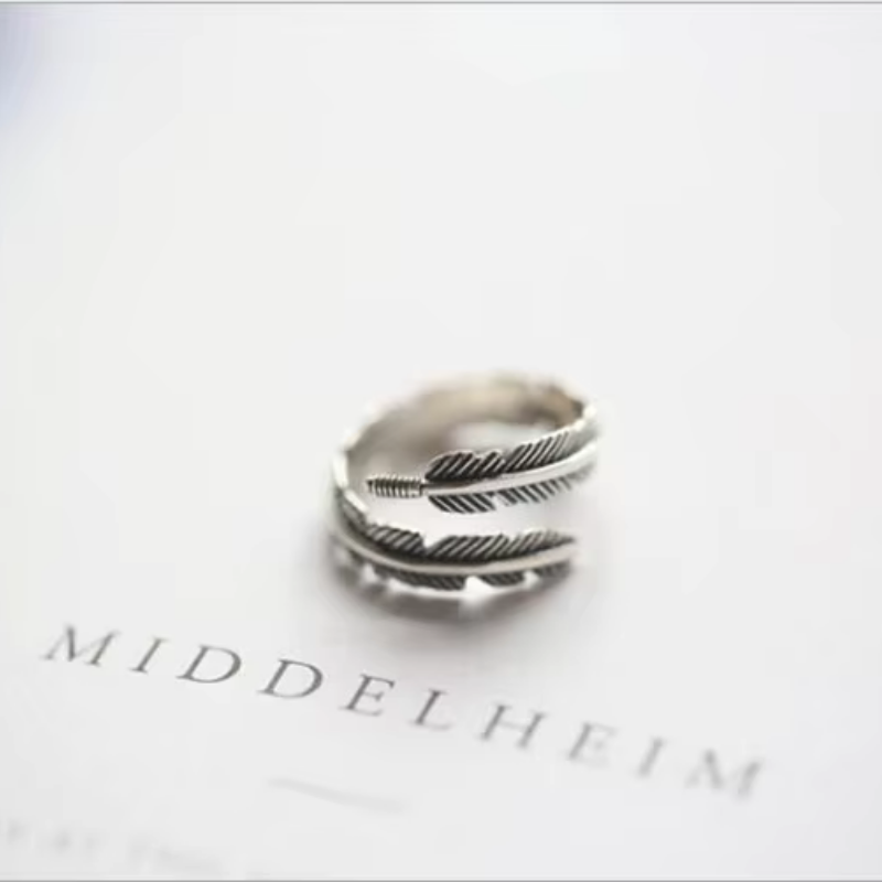 Enchanted Feather Wrap Ring