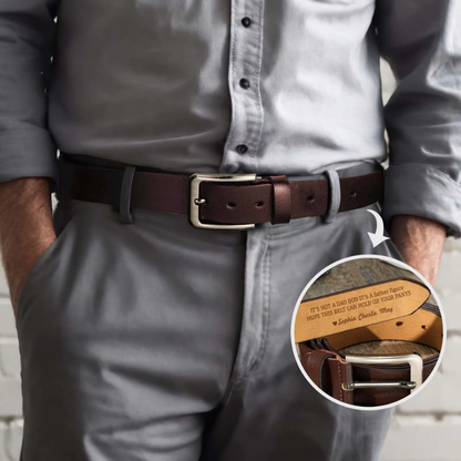 Personalized Leather Belt