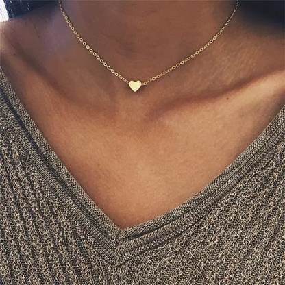 Dainty Heart Pendant Necklace