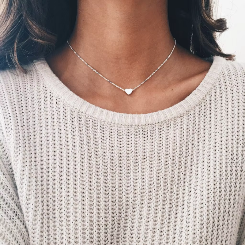 Dainty Heart Pendant Necklace