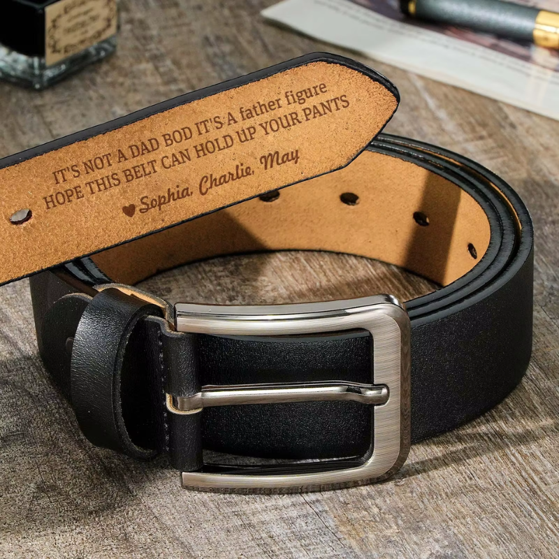 Personalized Leather Belt