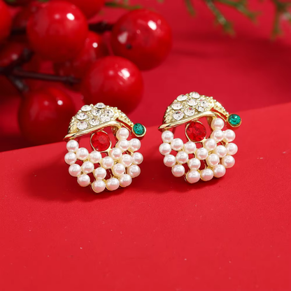 Charming Christmas Stud Earrings