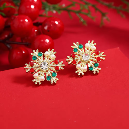 Charming Christmas Stud Earrings