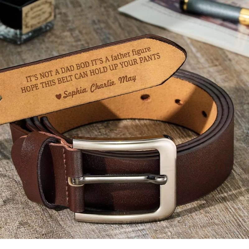 Personalized Leather Belt