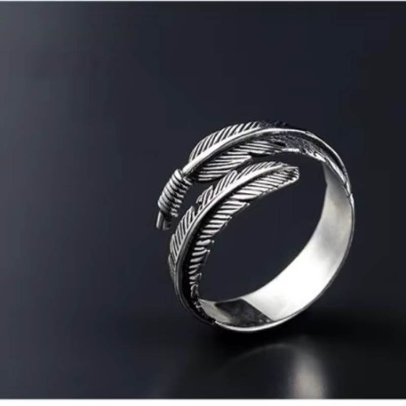 Enchanted Feather Wrap Ring