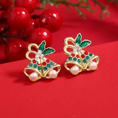 Charming Christmas Stud Earrings