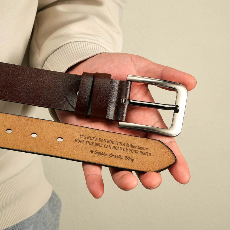 Personalized Leather Belt