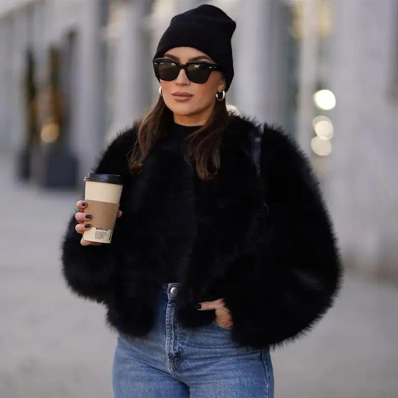 Style Faux Fur Jacket