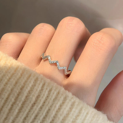 Dainty Wave Ring