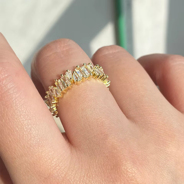 Endless Baguette Ring