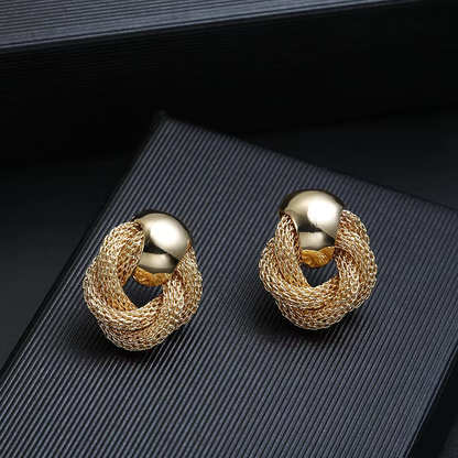 Vintage Unwoven Earrings