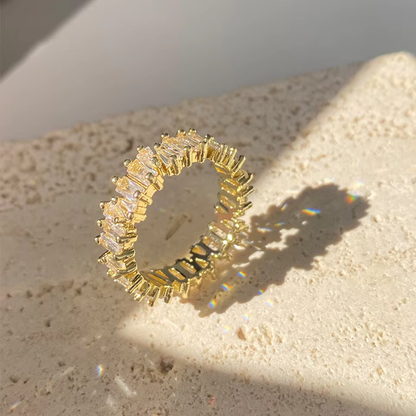 Endless Baguette Ring