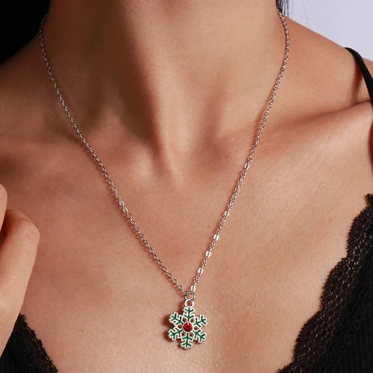 Christmas Charm Pendant Necklace