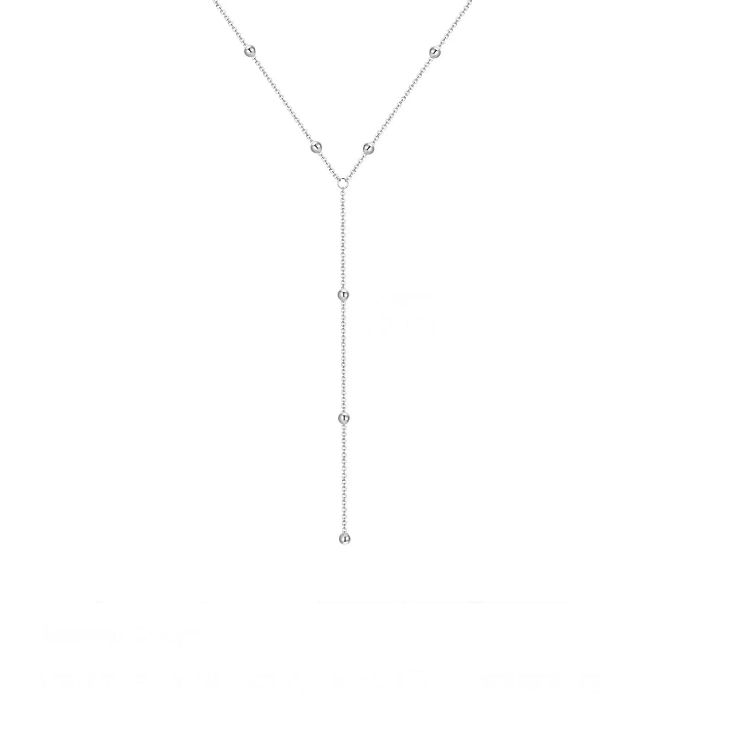 Adjustable Layered Drop Necklace